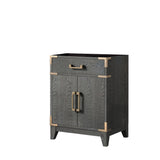 Laurel 24 in W x 18 in D Black Oak Single Bath Vanity