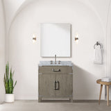 Laurel 30 in W x 22 in D Grey Oak Single Bath Vanity
