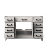 Laurel 48 in W x 22 in D White Oak Single Bath Vanity