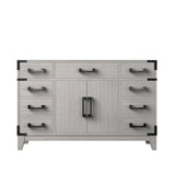 Laurel 48 in W x 22 in D White Oak Single Bath Vanity