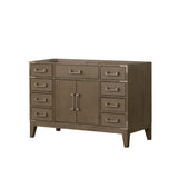 Laurel 48 in W x 22 in D Grey Oak Single Bath Vanity