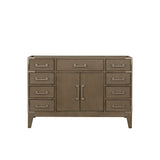Laurel 48 in W x 22 in D Grey Oak Single Bath Vanity