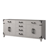 Laurel 72 in W x 22 in D White Oak Double Bath Vanity