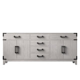 Laurel 72 in W x 22 in D White Oak Double Bath Vanity