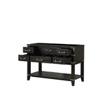 Norwalk 48 in W x 22 in D Black Oak Single Bath Vanity