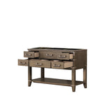 Norwalk 48 in W x 22 in D Grey Oak Single Bath Vanity