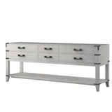 Norwalk 84 in W x 22 in D White Oak Double Bath Vanity