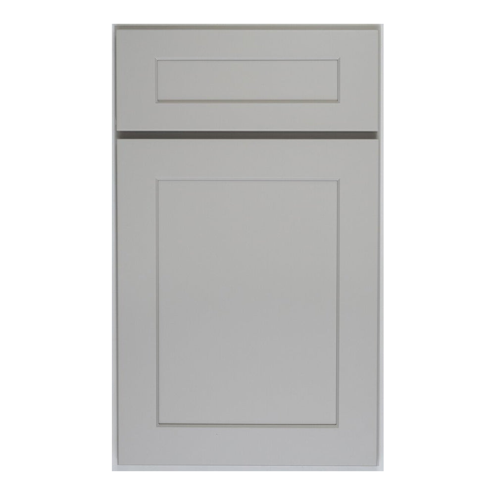 Liberty Shaker Ashen - 33 Inch Height Double Door Wall Cabinet - 33" Width x 18" Height x 12" Depth