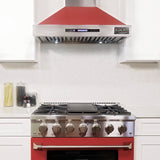 KUCHT Professional 36 in. Wall Mounted Range Hood 900CFM