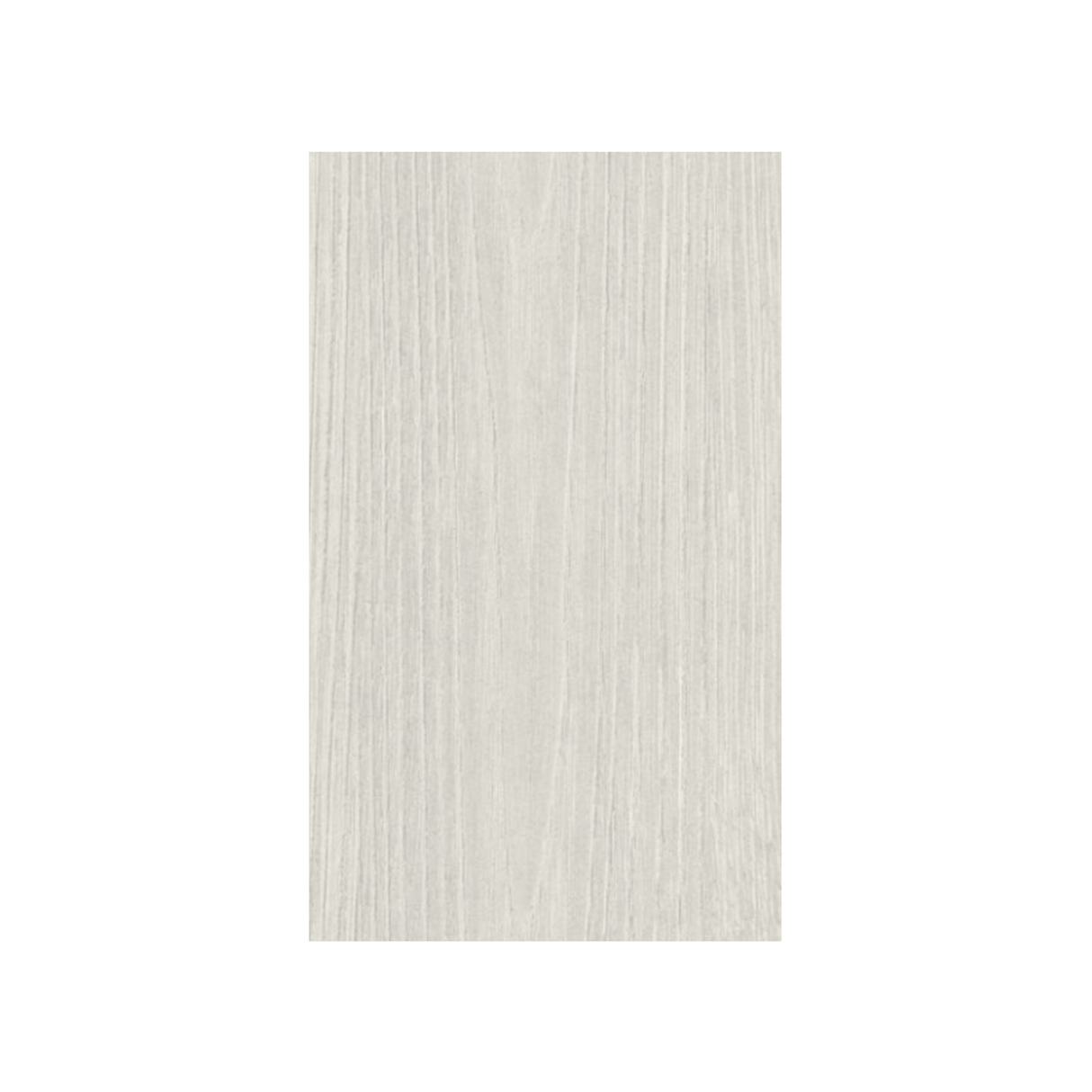 RTA - White Frozen Wood Textured - Finished End Wall Panel - 13"W x 36"H x 0.75"D - Frameless Cabinet
