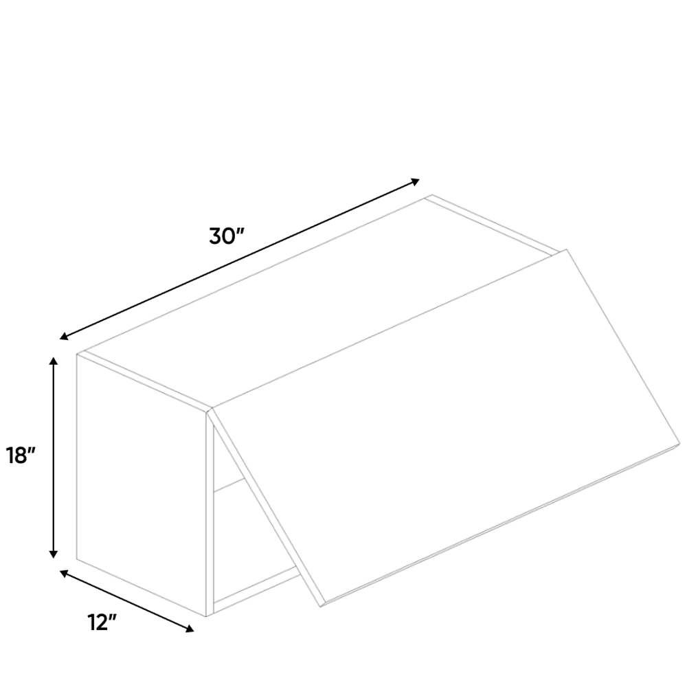 RTA - Blanco Matte - Wall Upper Cabinet - 30