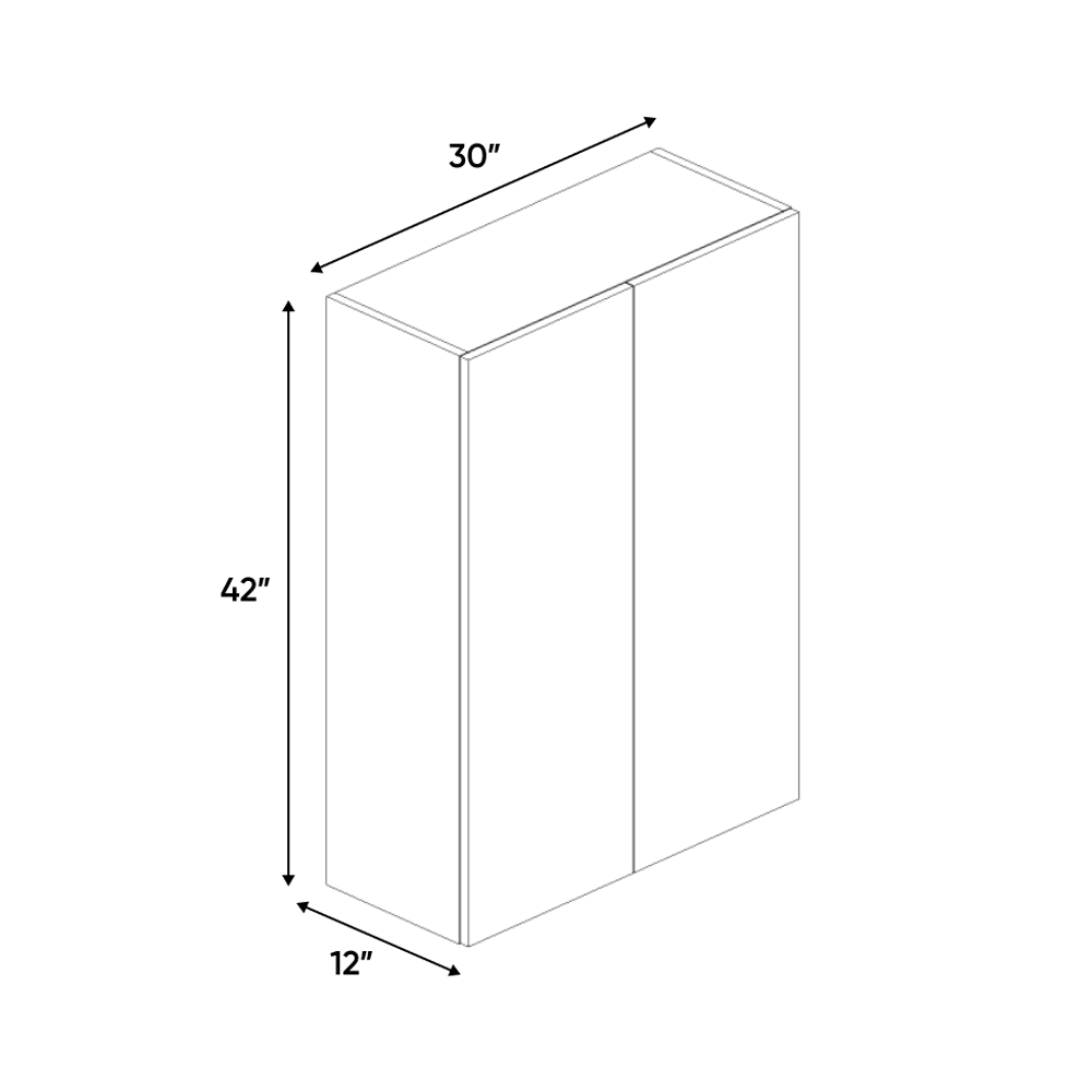 RTA - Muratti Textured - Wall Cabinet - 30