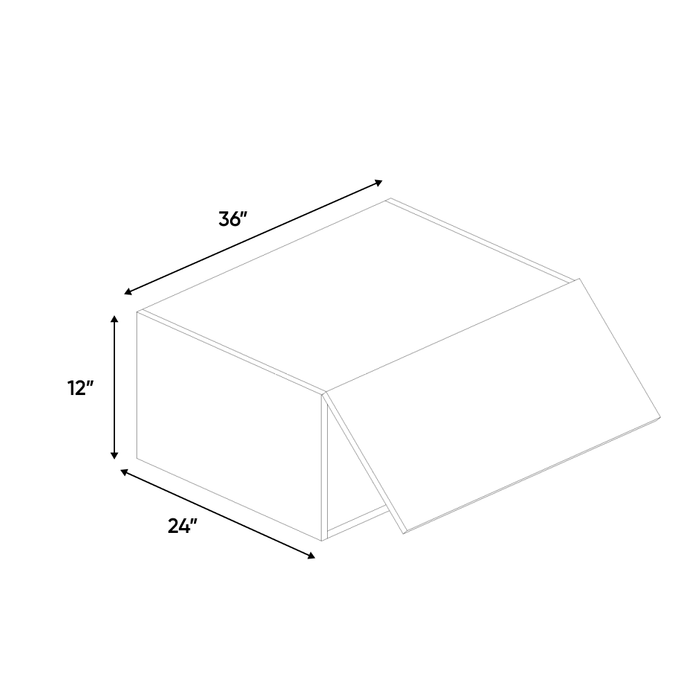 RTA - Blanco Matte - Wall Upper Cabinet - 36