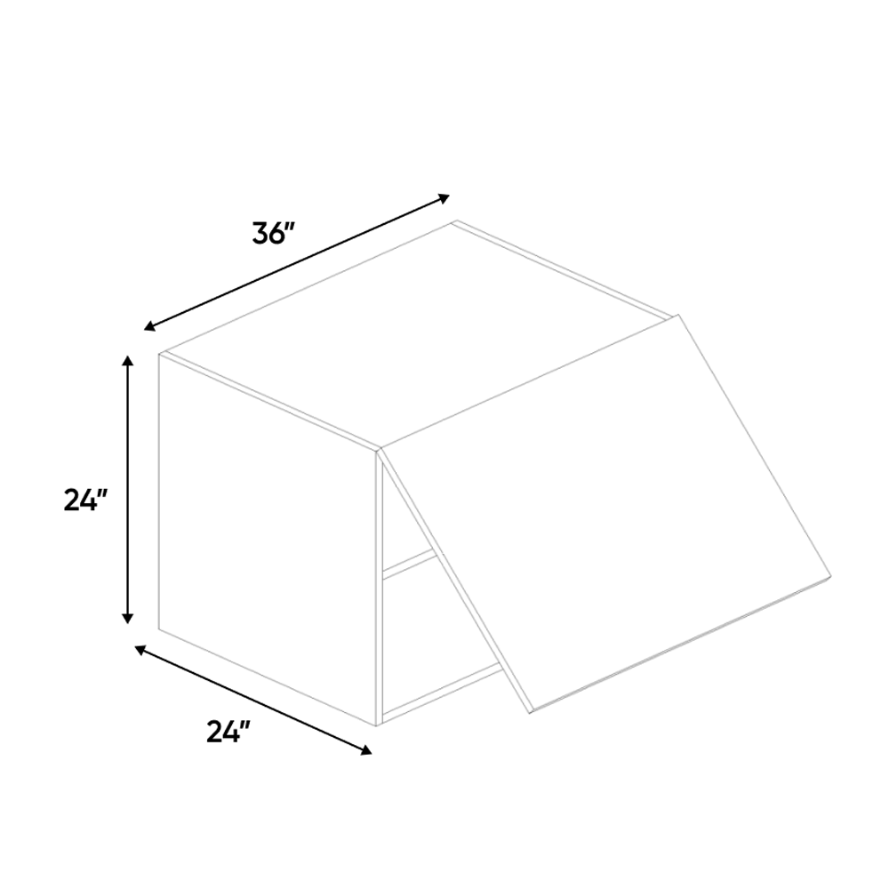 RTA - Blanco Matte - Wall Upper Cabinet - 36