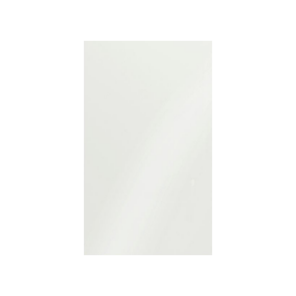 Blanco Gloss - Open Cubby - 12” High Wall - 12 Inch Height x 18 Inch Width x 12.88 Inch Depth - M09-CBW1812
