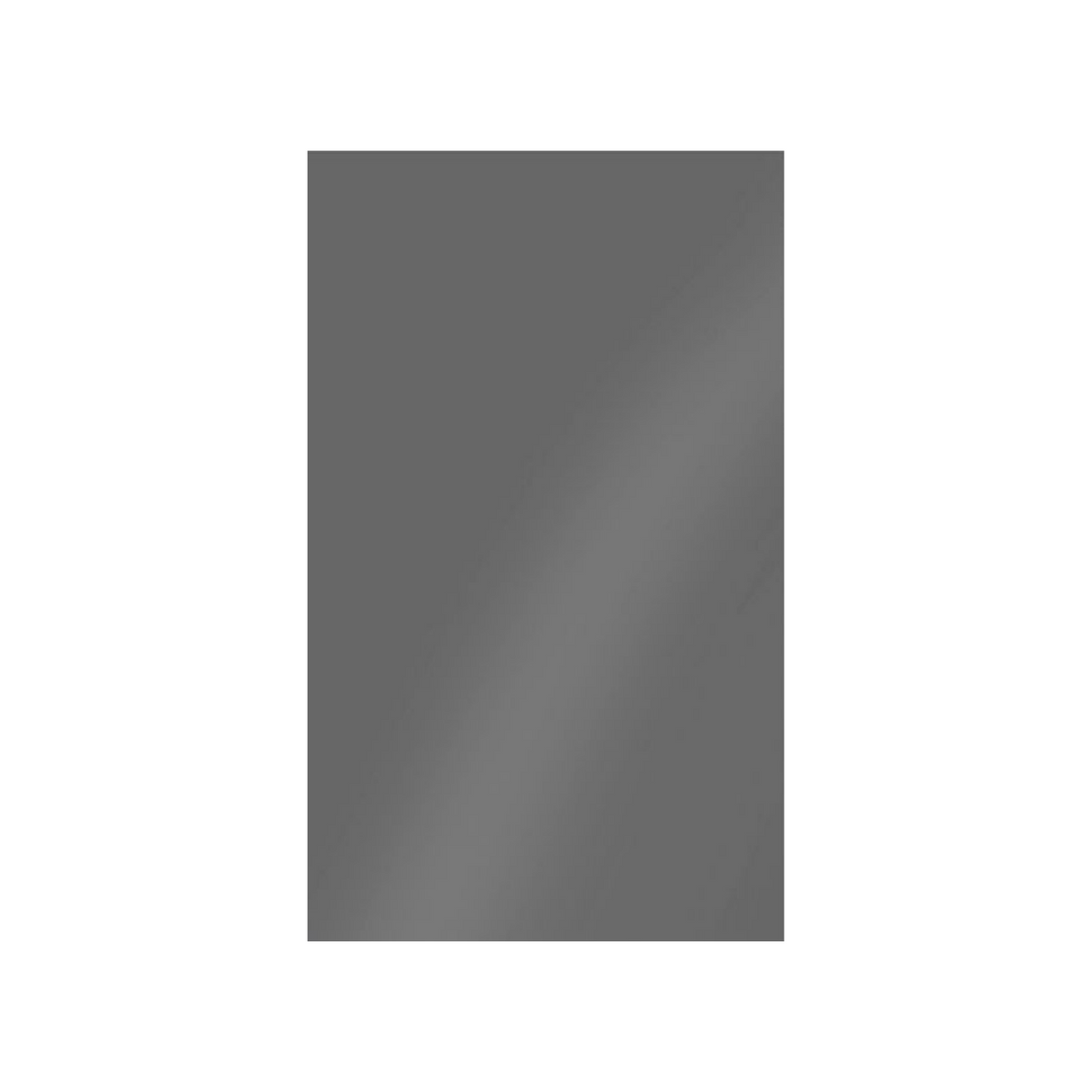 RTA - Gris Plomo Gloss - Panel - 48"W x 96"H x 0.75"D - Frameless Cabinet