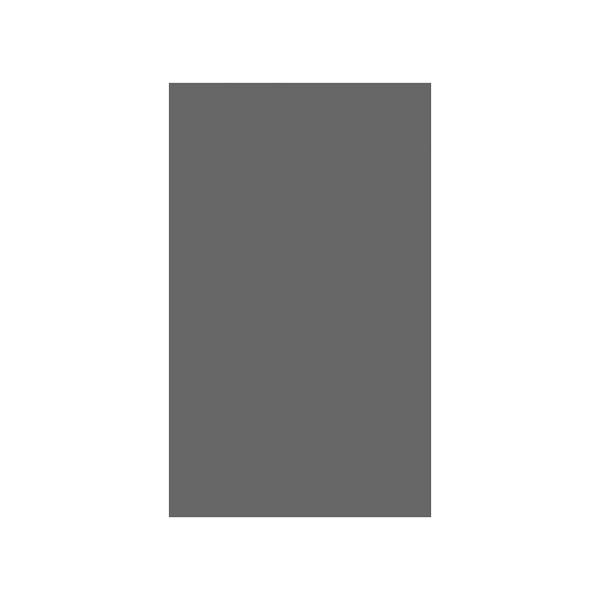RTA - Gris Plomo Matte - Filler Panel - 6"W x 30"H x 0.75"D - Frameless Cabinet