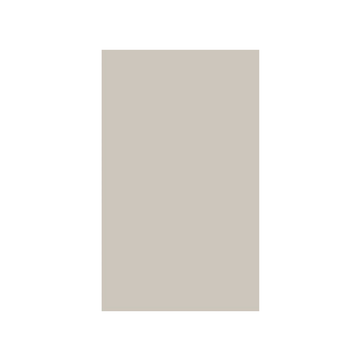 RTA - Cashmere Matte - Base Full Height Cabinet - 9"W x 34.5"H x 24"D - Frameless Cabinet