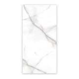 Mercan Silver 24 in. x 48 in. x 8.5 mm Polished Porcelain Floor and Wall Tile, Marble Look (15.5 sq. ft./Case & 2 PCS/case)