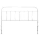 Sage Queen Metal Headboard