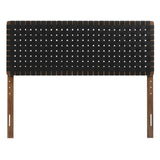 Sparta Weave Queen Vegan Leather Headboard