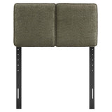 Lindee Boucle Fabric Twin Headboard