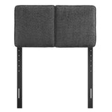 Lindee Boucle Fabric Twin Headboard