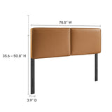 Lindee Vegan Leather Full Headboard