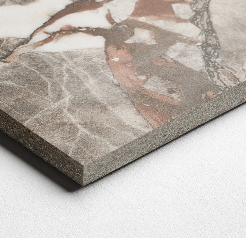48 x 110 in Majesto Macchia Vecchia Bookmatch Cut Polished Rectified Colorsync Sintered Slab 6 mm surface