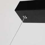 Lucca Circular 3-Light Adjustable Direction Led Pendant Light - Matte Black