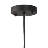 Karina Globe Glass Indoor & Outdoor Pendant Light – Amber