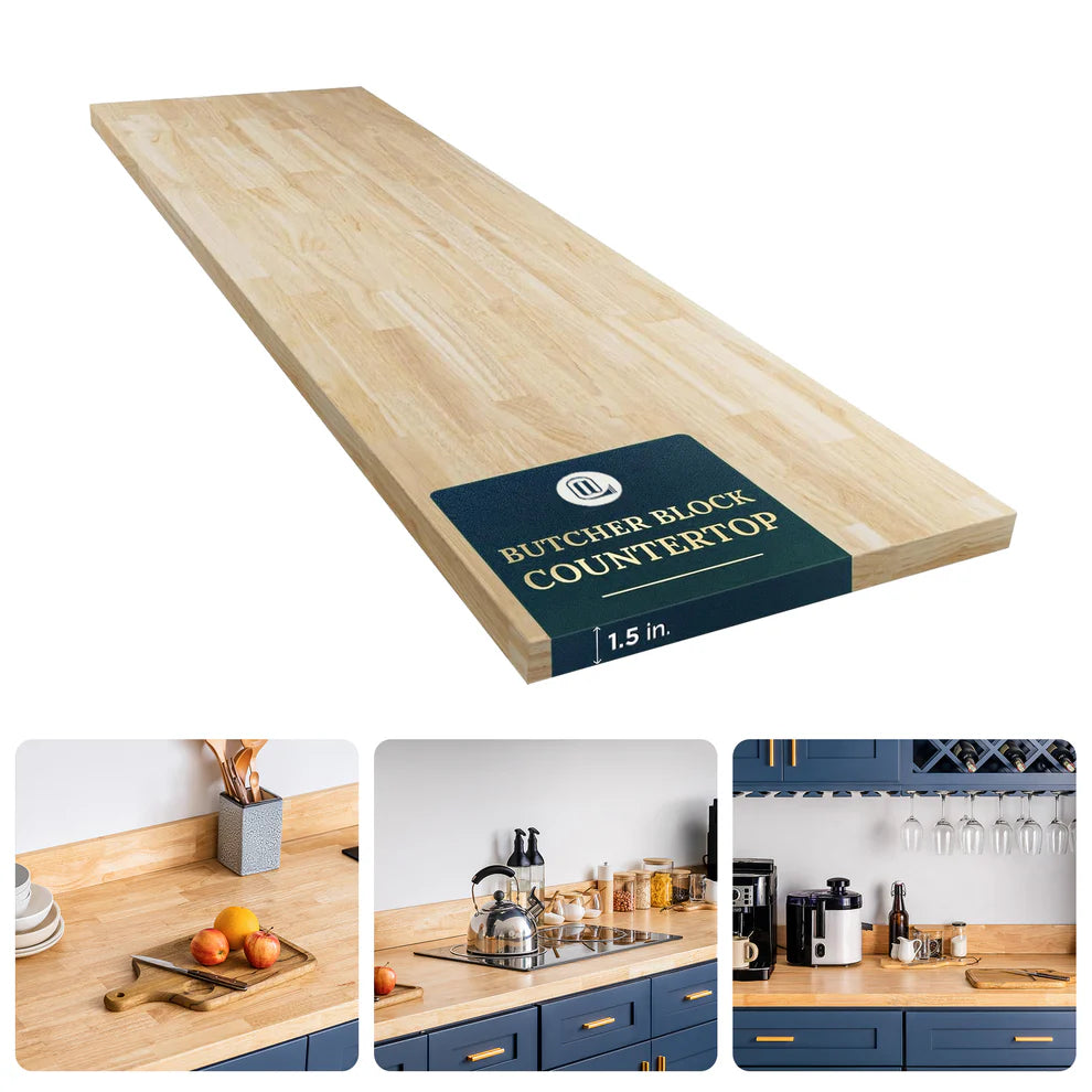 Hevea Butcher Block Counter Top