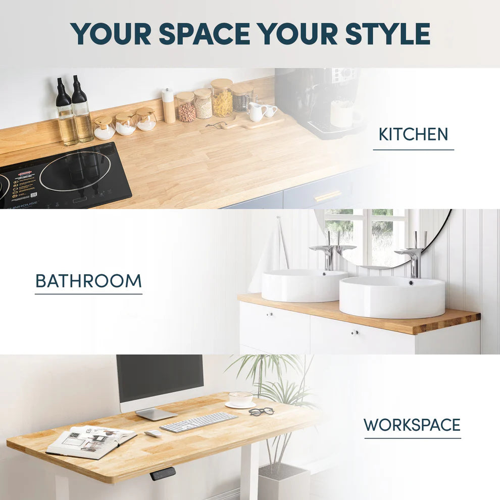 Hevea Butcher Block Counter Top