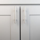 Kitchen Hardware Pull, Hollow T Bar, 96MM Center to Center - 1 Pull