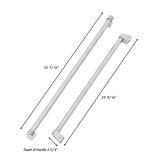 ZLINE 36" Refrigerator Panels in Stainless Steel for a 36" Built-in Refrigerator (RPBIV-304-36)