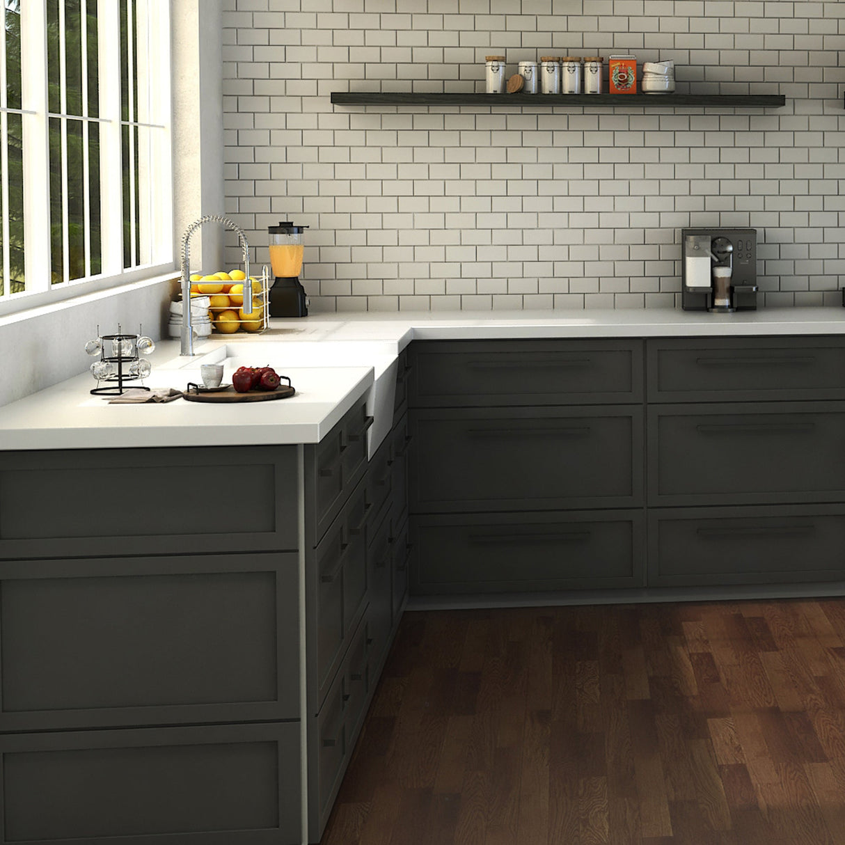 ZLINE Sierra Kitchen Faucet in Chrome (SRA-KF-CH)