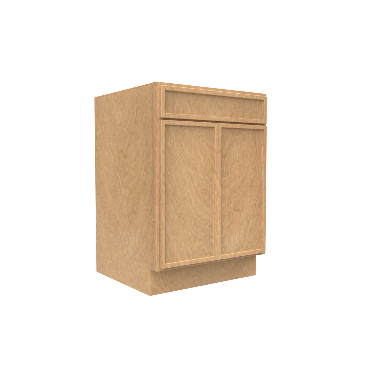 Slim Shaker Karamel - 24 Inch Sink Base Cabinet - 24" Width x 34.5" Height x 24" Depth