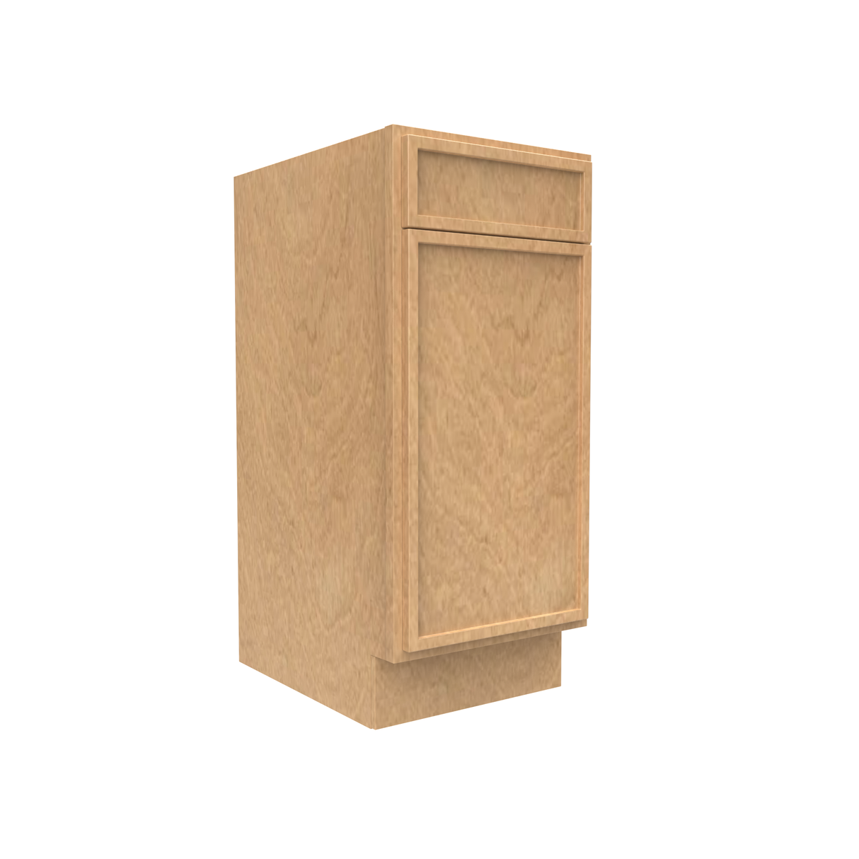 Slim Shaker Karamel - 15 Inch Vanity Base Cabinet - 15" Width x 34.5" Height x 21" Depth