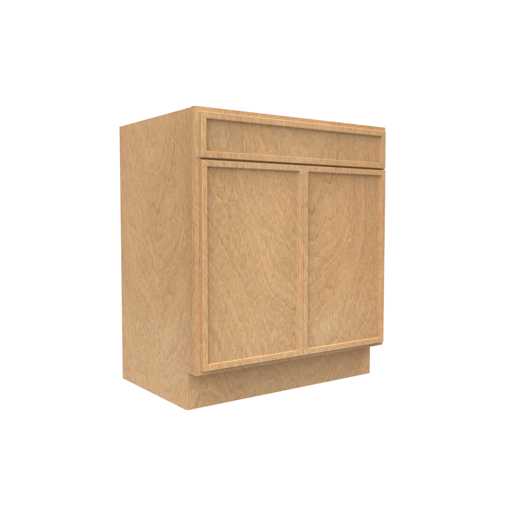 Slim Shaker Karamel - 30 Inch Vanity Sink Base Cabinet - 30