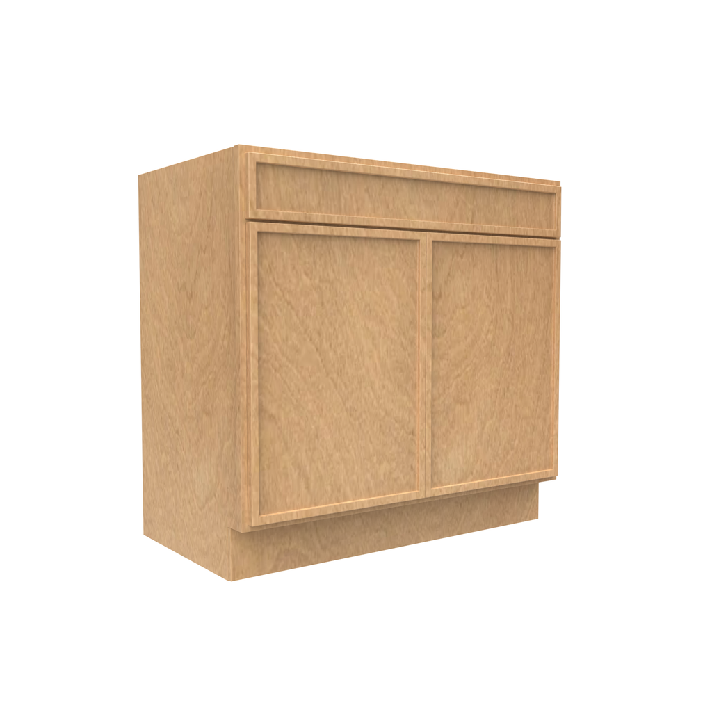 Slim Shaker Karamel - 36 Inch Vanity Sink Base Cabinet - 36
