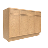 Slim Shaker Karamel - 48 Inch Vanity Consoles Cabinet - 48" Width x 34.5" Height x 21" Depth