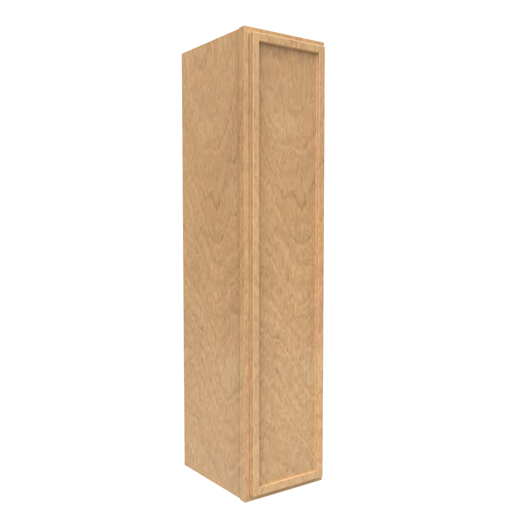Slim Shaker Karamel - 9 Inch Height Single Door Wall Cabinet - 09