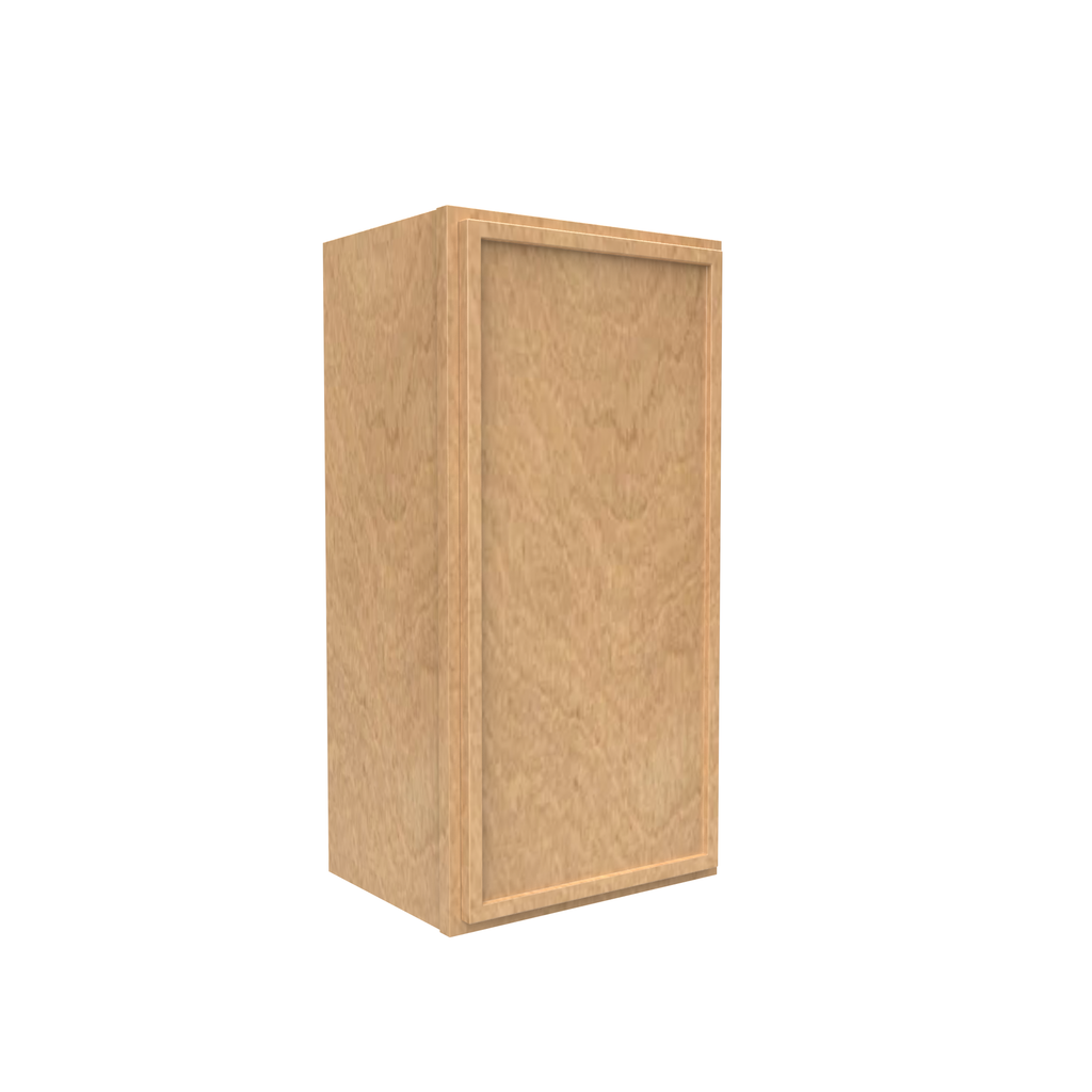 Slim Shaker Karamel - 15 Inch Height Single Door Wall Cabinet - 15