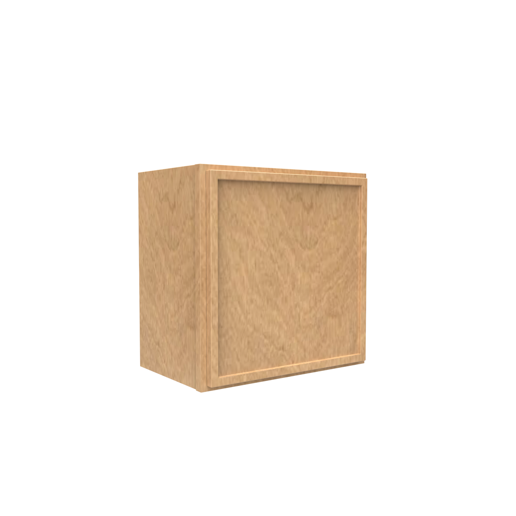 Slim Shaker Karamel - 18 Inch Height Single Door Wall Cabinet - 18