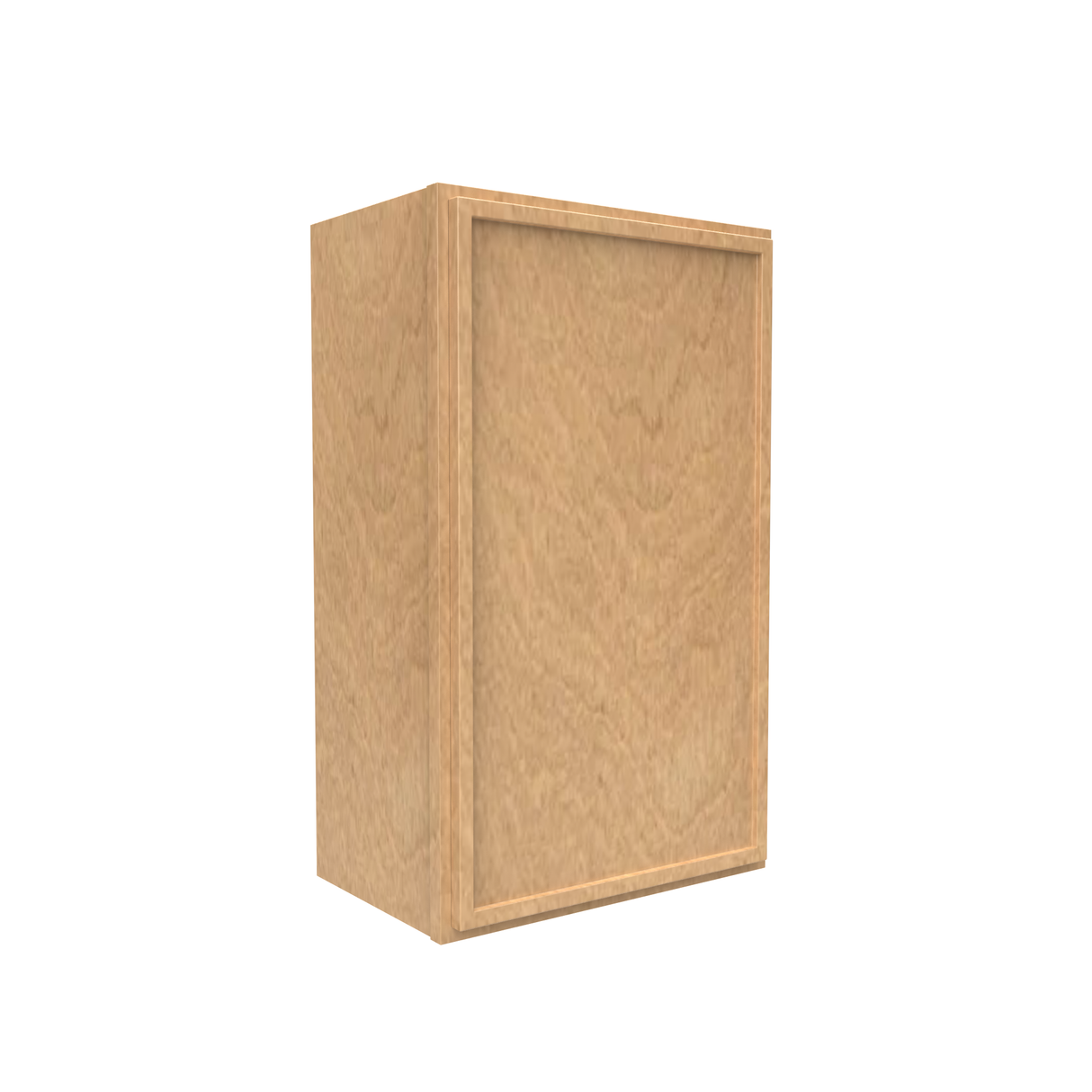 Slim Shaker Karamel - 18 Inch Height Single Door Wall Cabinet - 18" Width x 30" Height x 12" Depth