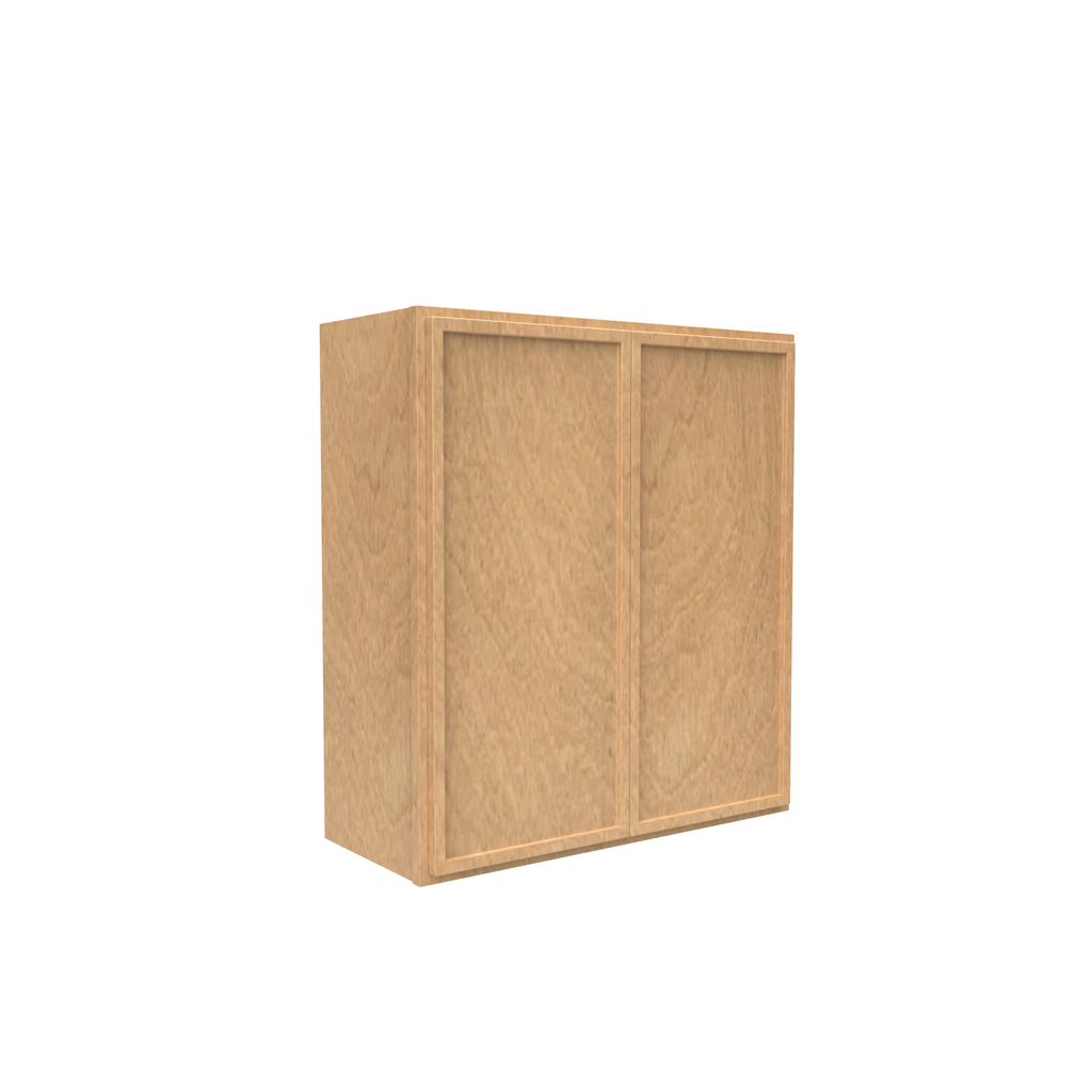 Slim Shaker Karamel - 27 Inch Height Double Door Wall Cabinet - 27