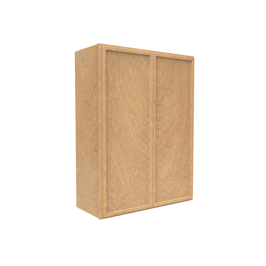 Slim Shaker Karamel - 27 Inch Height Double Door Wall Cabinet - 27