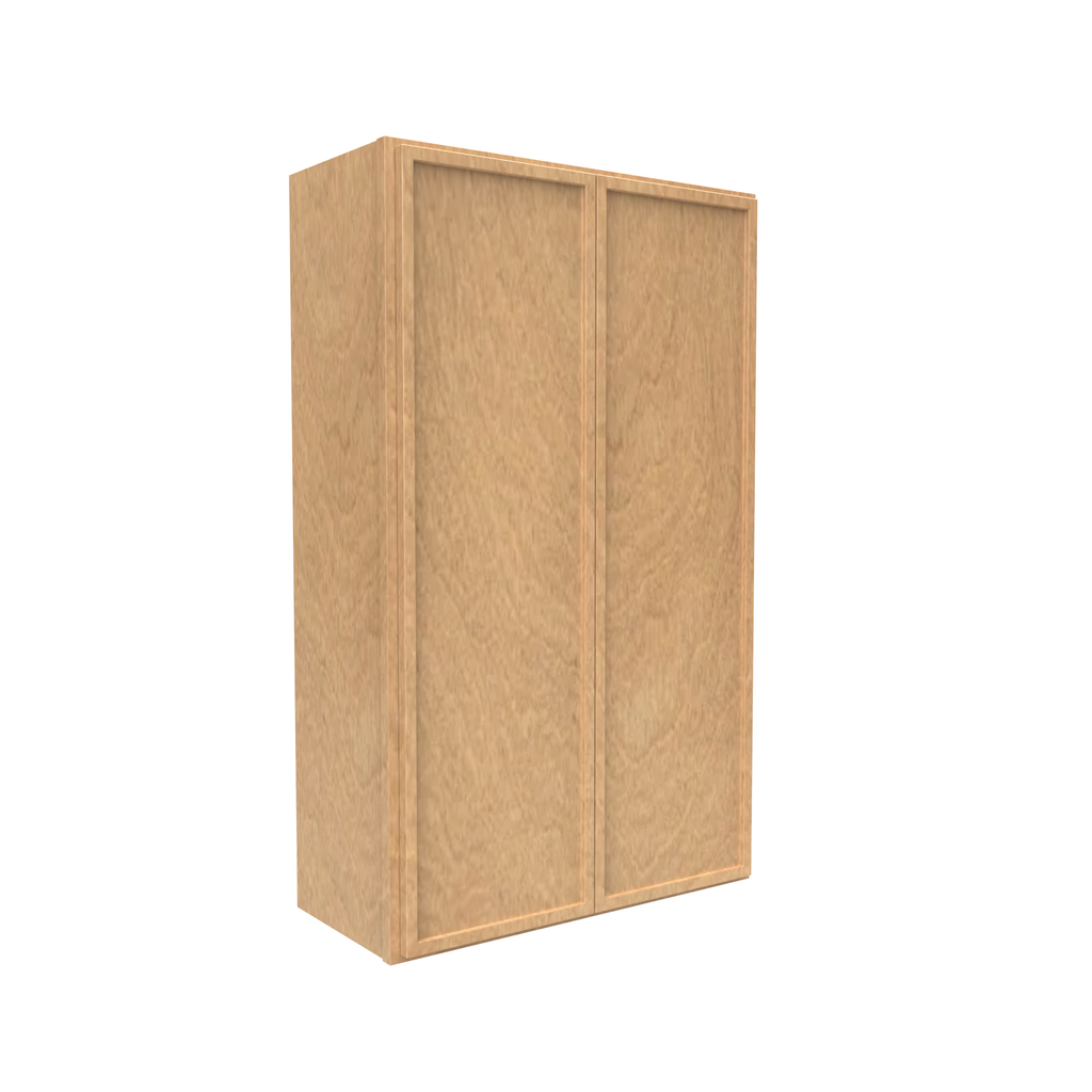Slim Shaker Karamel - 27 Inch Height Double Door Wall Cabinet - 27
