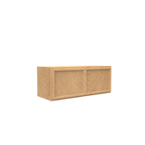 Slim Shaker Karamel - 30 Inch Height Double Door Wall Cabinet - 30" Width x 12" Height x 12" Depth
