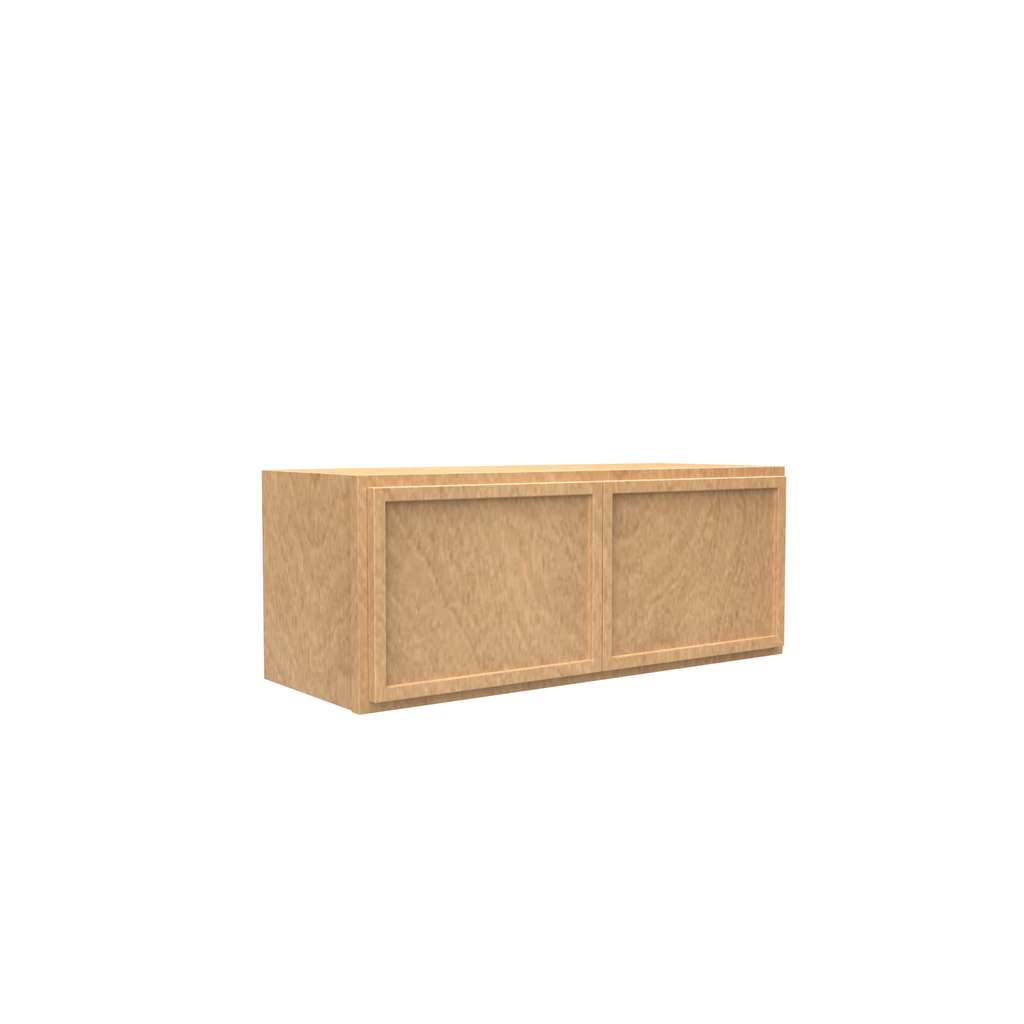 Slim Shaker Karamel - 30 Inch Height Double Door Wall Cabinet - 30